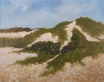 Struna Galleries of Brewster and Chatham, Cape Cod Paintings of New England and Cape Cod  - Wellfleet Dune